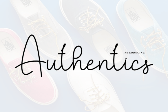Authentics: A Handwritten Font for Modern Web Design