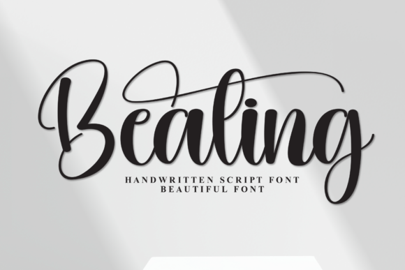 Bealing: A Premium Script Font for Modern Web Design