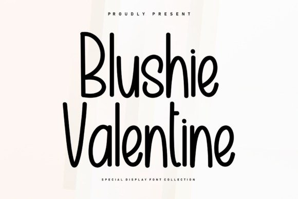 Blushie Valentine: A Handwritten Font for Modern Editorial