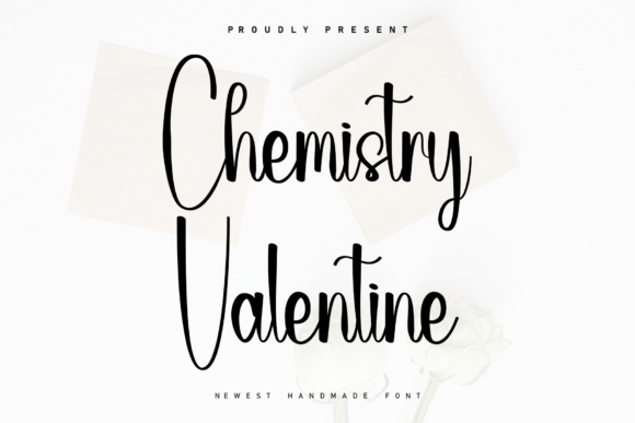 Chemistry Valentine: A Handwritten Font for Your Brand