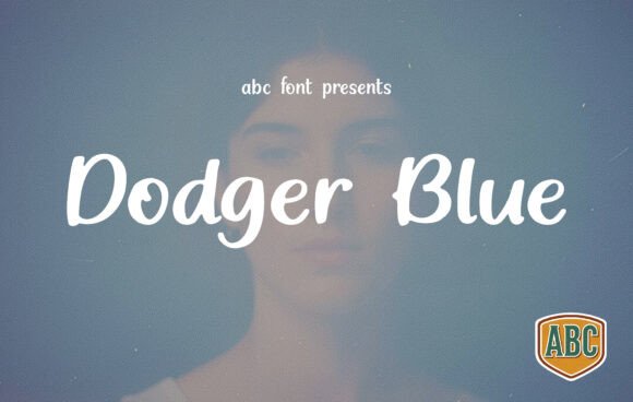 Dodger Blue: A Hand-Drawn Script Font for Web Design