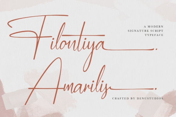 Filontiya Amarilis: A Modern Script Font for Editors