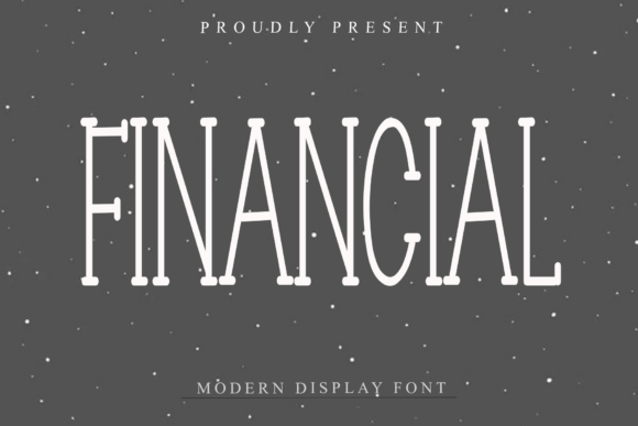 Financial: A Rhythmic Script Font for Editorial Design