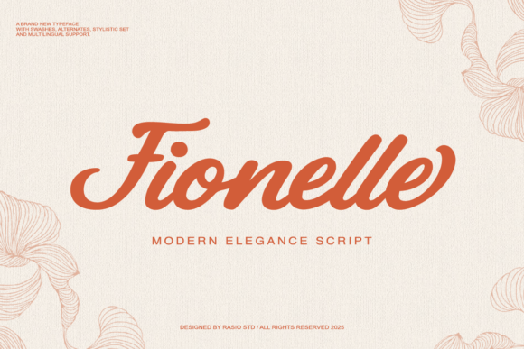 Fionelle: A Modern Elegance Script Font for Branding