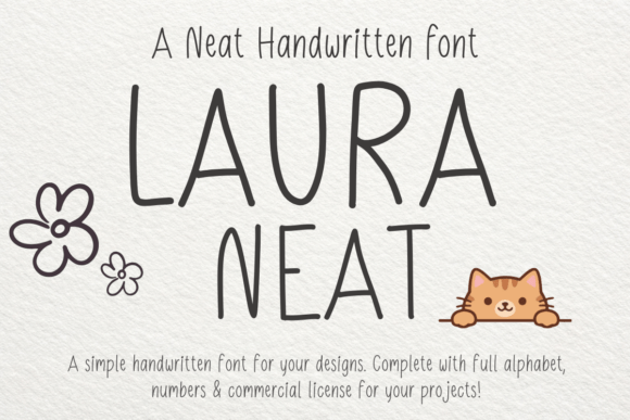 Laura Neat: A Rounded Sans Serif for Playful Branding