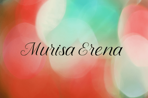 Murisa Erena: A Premium Script Font for Brand Elegance