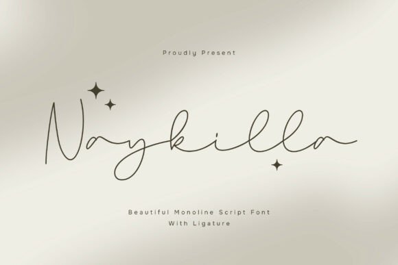 Naykilla: A Modern Monoline Script Font Review