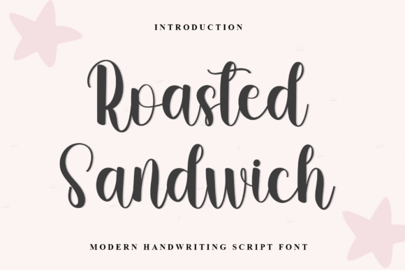 Roasted Sandwich: A Modern Script Font for Campaigns