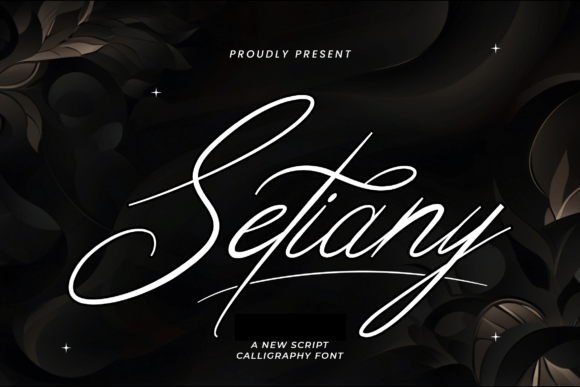 Setiany: An Elegant Script Typeface for Web Design