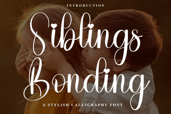 Siblings Bonding: A Warm Script Font for Web Design
