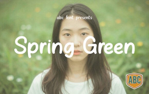 Spring Green: A Friendly Display Font for Makers
