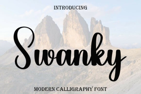 Swanky: The Modern Calligraphy Font for Marketers