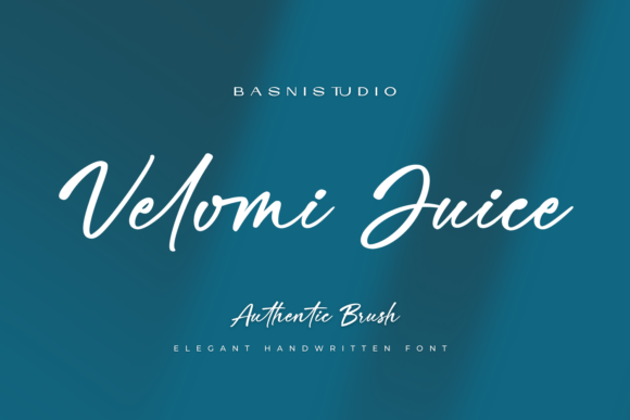 Velomi Juice: The Elegant Handwritten Font for Crafters